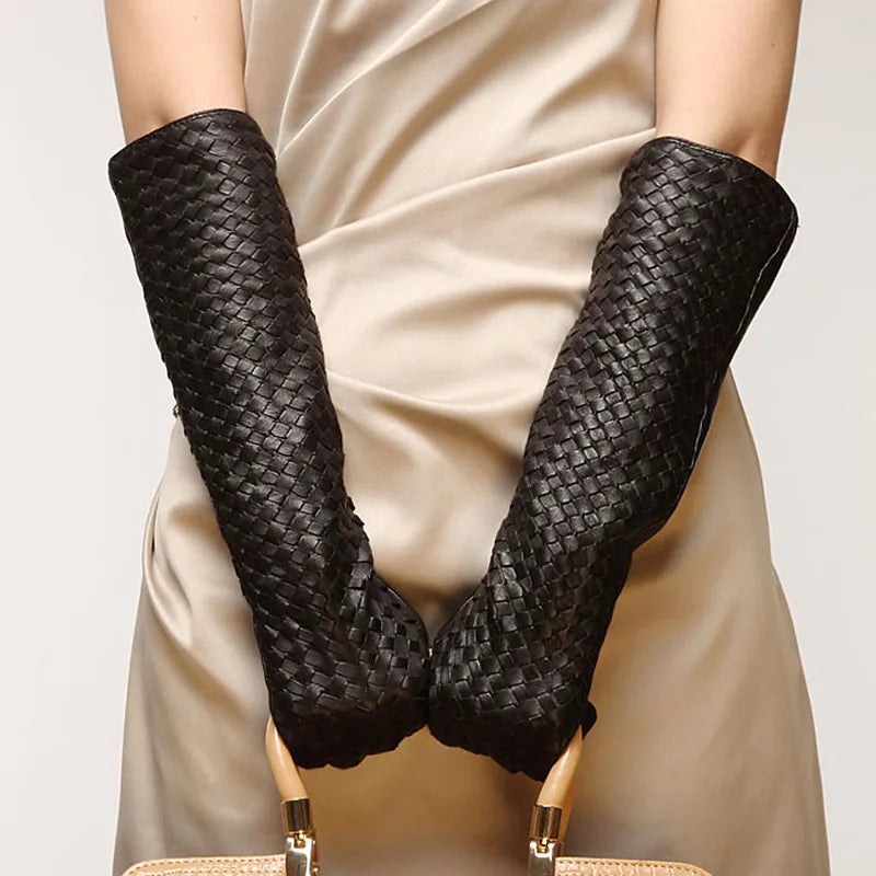 Opera Gloves – 40cm Long Formal – Polyester | KIMLUD