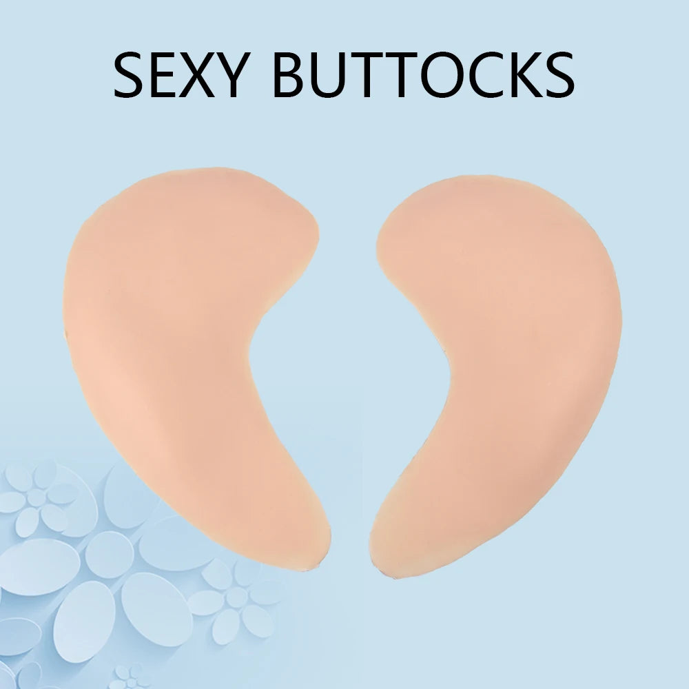 Sexy Women Hip Padded Butt Lift Panties Silicone  Buttock Pad a Set Pants&Hip Pads