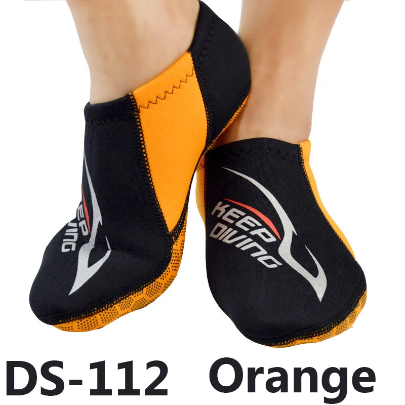 3mm Neoprene Shoes Non-Slip Grip — Colorful | KIMLUD