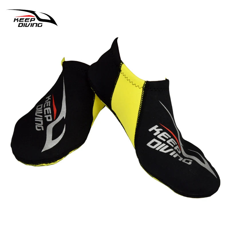 3mm Neoprene Shoes Non-Slip Grip — Colorful | KIMLUD