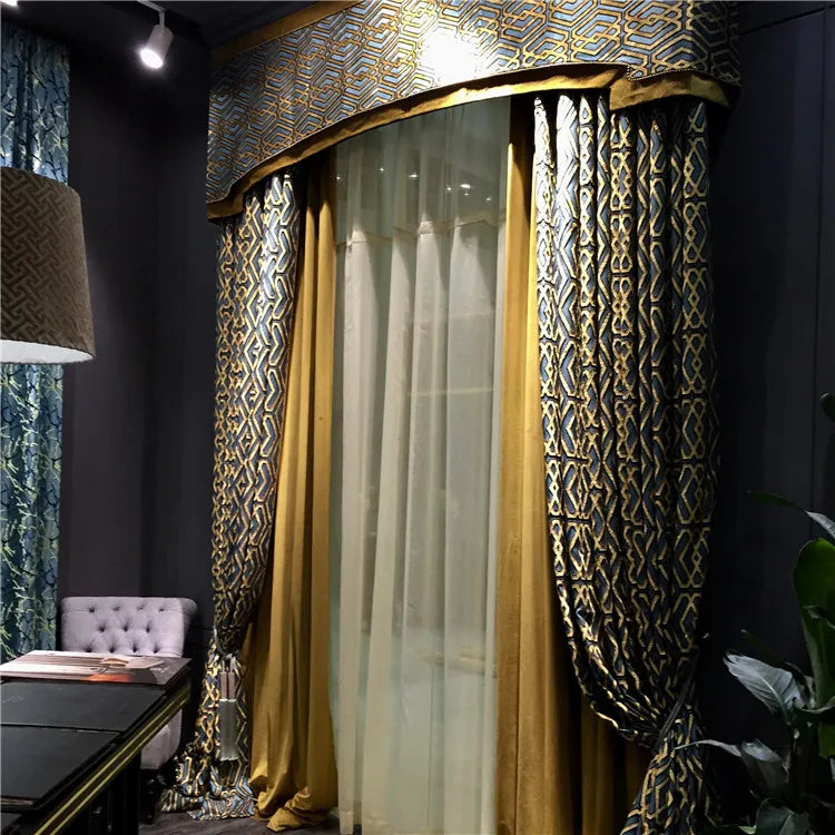 JBL Textiles Dying Warp Jacquard Embossed Polyester Knitted Velvet Fabric