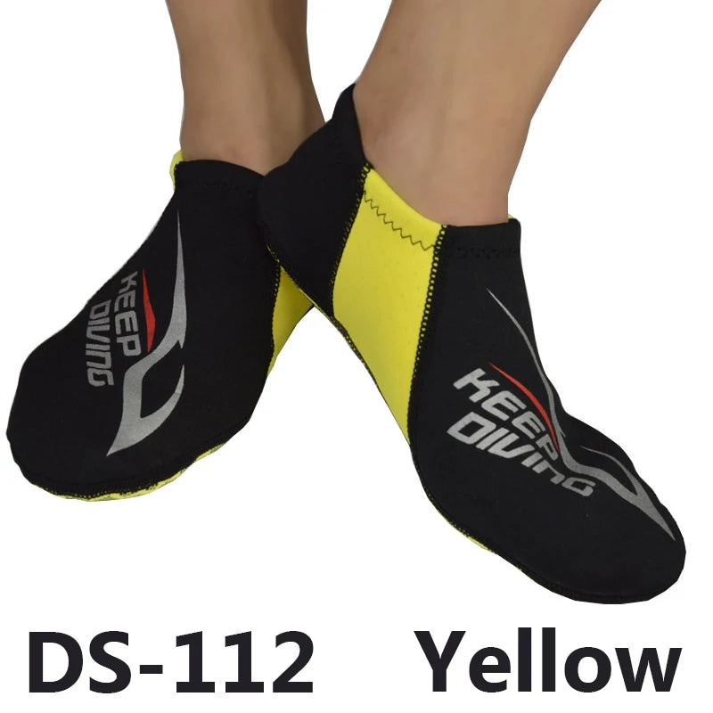 3mm Neoprene Shoes Non-Slip Grip — Colorful | KIMLUD