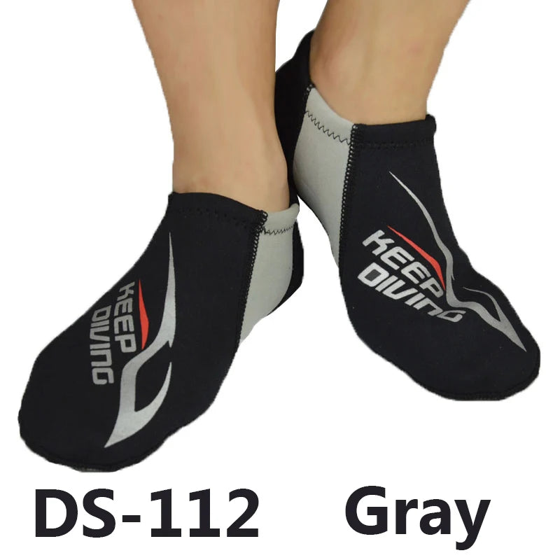 3mm Neoprene Shoes Non-Slip Grip — Colorful | KIMLUD