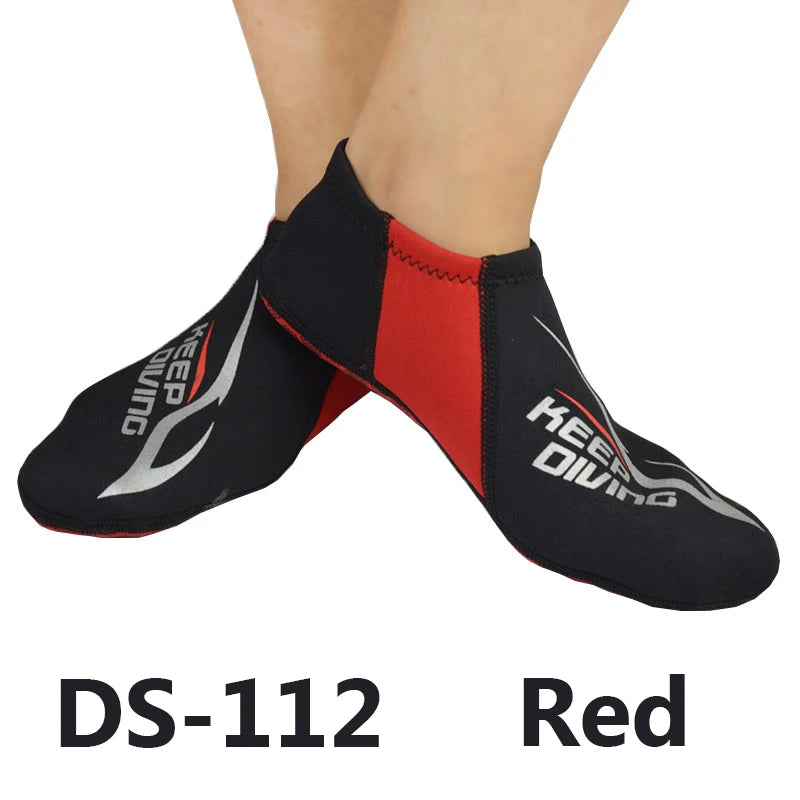 3mm Neoprene Shoes Non-Slip Grip — Colorful | KIMLUD