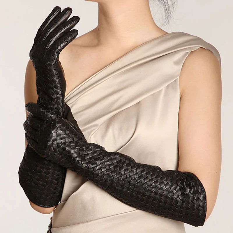 Opera Gloves – 40cm Long Formal – Polyester | KIMLUD
