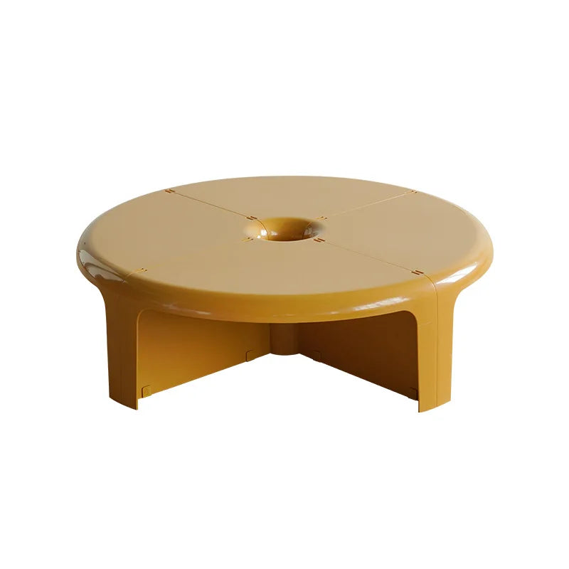 Nordic INS Modern Side Table Detachable Splicing Combination Plastic Coffee Table for Small Hotels Living Room Furniture
