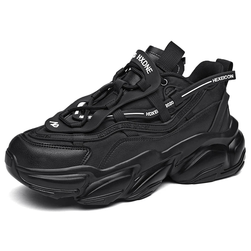 Sculpted Cloud-Cushioned Sneakers — White | KIMLUD