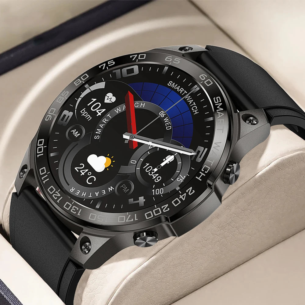 SENBONO DM50 AMOLED SmartWatch Men Women 466*466 HD Screen Large Battery Watches BT Call NFC IP68 Waterproof Smart Watch Sports