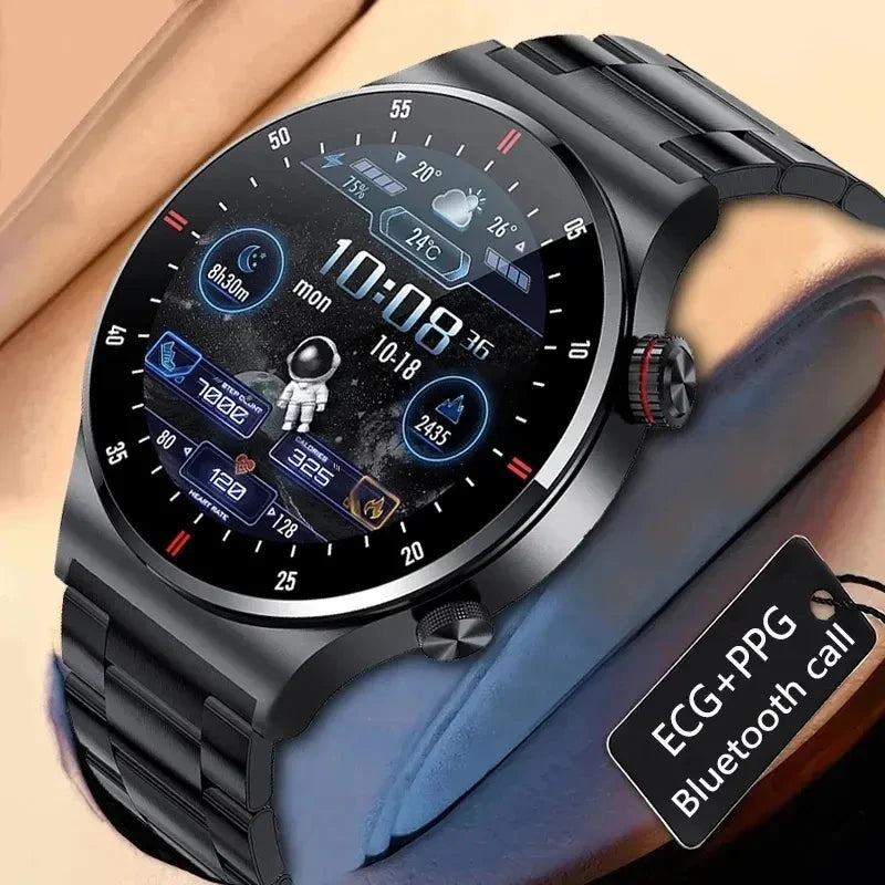 Qw33 BW0382 Round Fashion Smartwatches Montre Intelligente Hombre Sport Fitness Tracker Mens Style Full Touch Screen Smart Watch