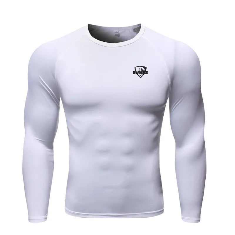 Men's Long Sleeve Shirt – Patchwork Quick Dry – Polyester | KIMLUD
