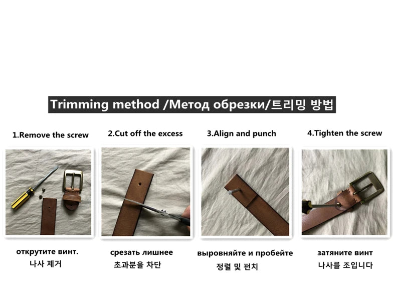Studded Leather Belt Heavy Metal Style — Dark Brown | KIMLUD