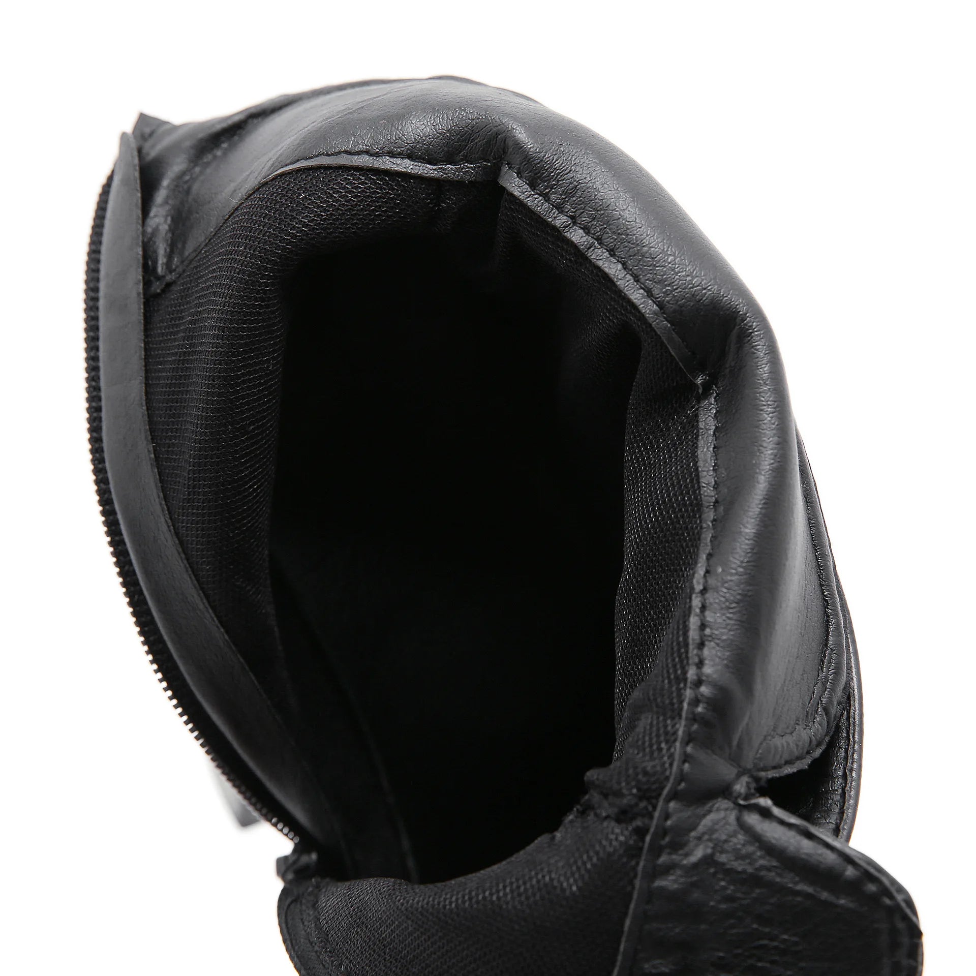 Gothic Black Ankle Boots For Women Plus High Heel Female Shoes Lace-Up Nigh Club Black Sexy Rivets Short Bootsrd5