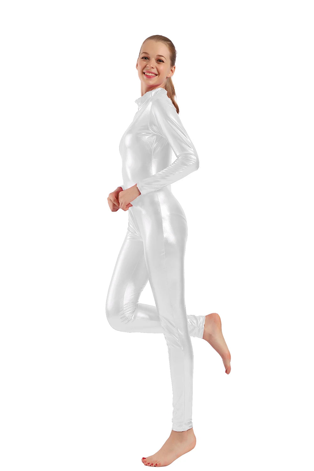 Unitard – Shiny Metallic – Polyester Elastane | KIMLUD