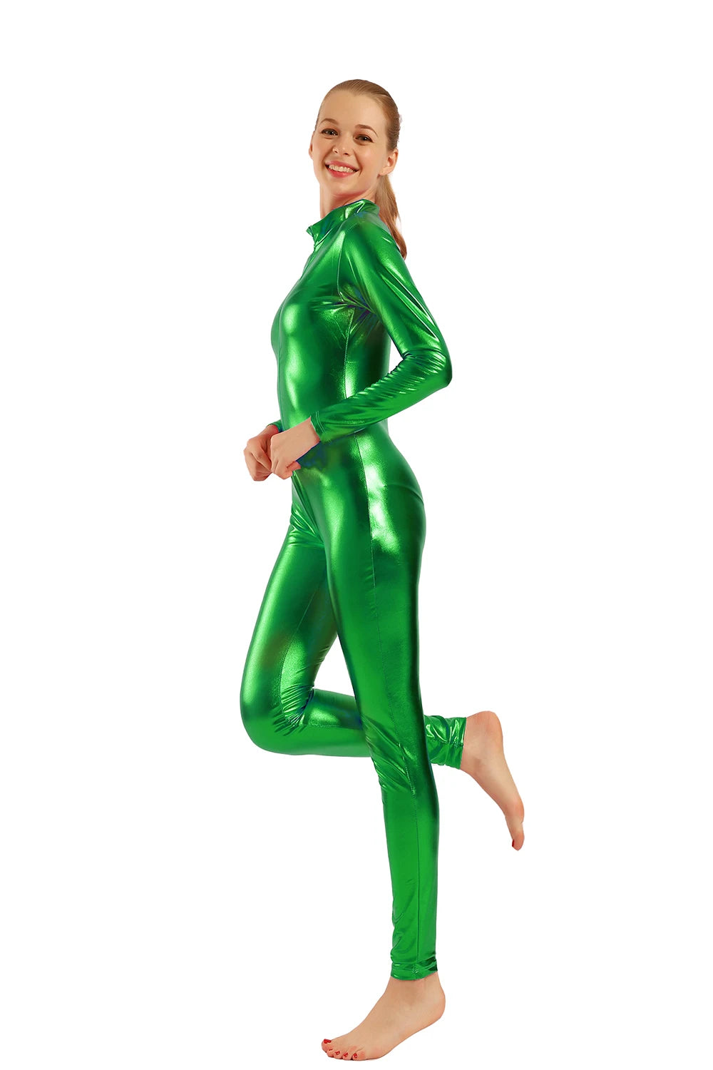 Unitard – Shiny Metallic – Polyester Elastane | KIMLUD