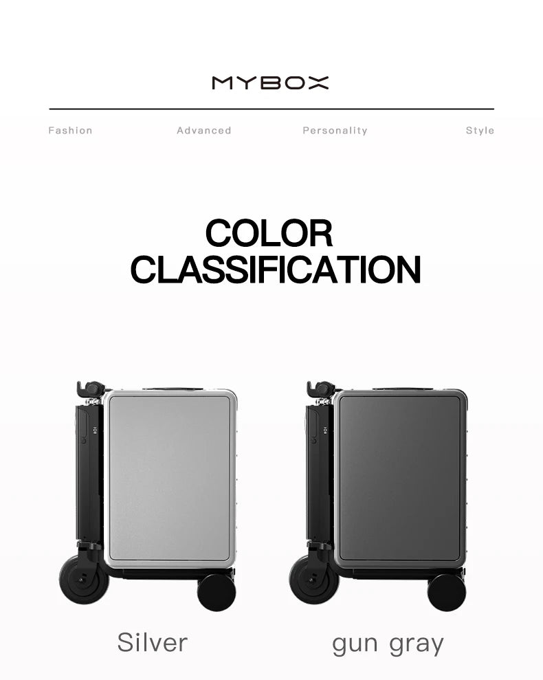 MYBOX  Battery-Power Motorized Luggage PC Rideable Suitcase Convenient Travel Original Factory Price 18.