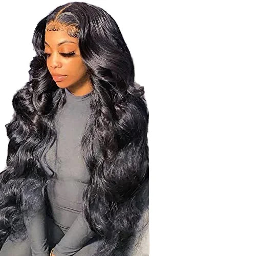 200 Density  Lace Frontal Human Hair Wig Body Wave Human Hair Wig 100% Brazilian Human Hair for Black Women
