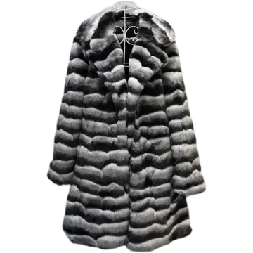 Fur Coat - Long Silhouette - Mink Fur | KIMLUD
