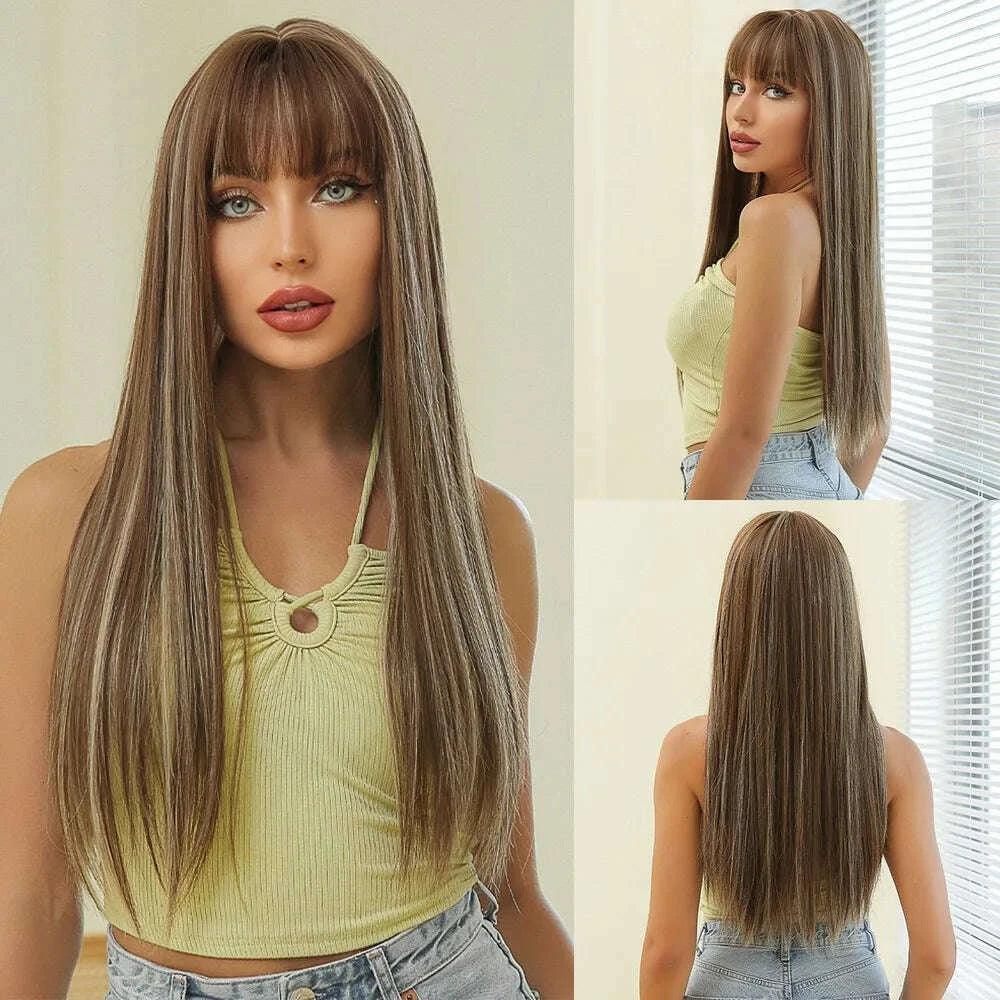 factory-outlet-moq-1long-layered-brown-synthetic-wigs-for-women-straight-blonde-mixed-bangs-wigs-use-heat-resistant-fiberkimlud-womens-fashion-34628980