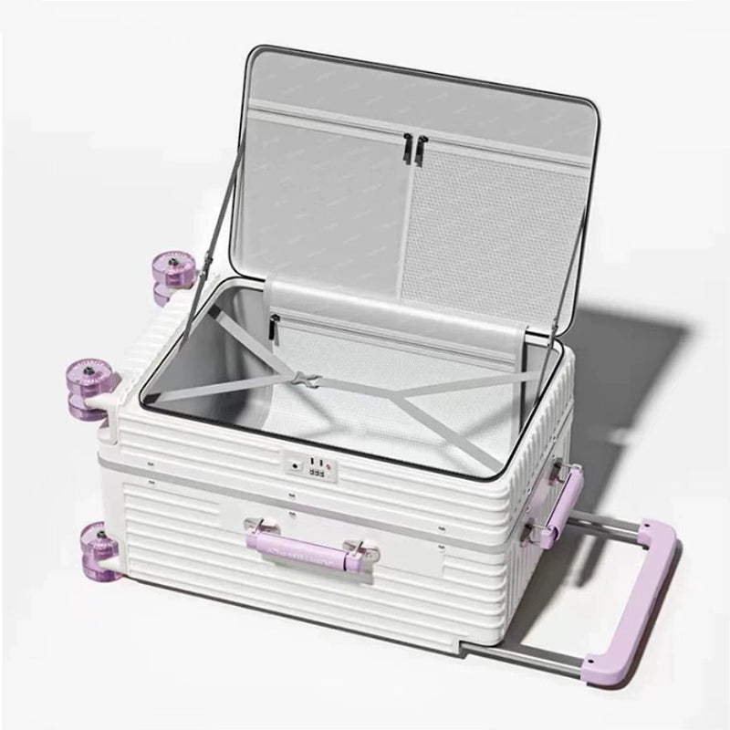 Side Cover Luggage Women's Expandable 28-Inch Wide Trolley Suitcase Men's 20-Inch Boarding Bag Women's 24-Inch Trolley Case