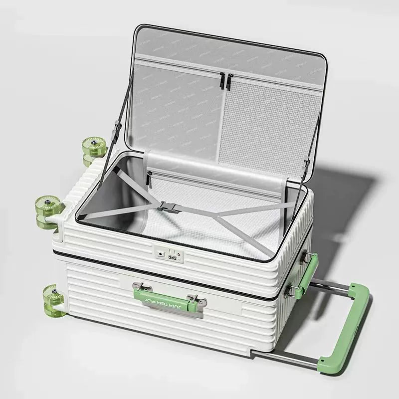 Side Cover Luggage Women's Expandable 28-Inch Wide Trolley Suitcase Men's 20-Inch Boarding Bag Women's 24-Inch Trolley Case