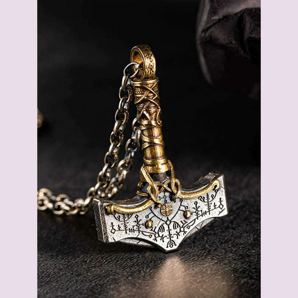 trendy-mens-scandinavian-carved-quake-silver-single-necklacekimlud-womens-fashion-34627560