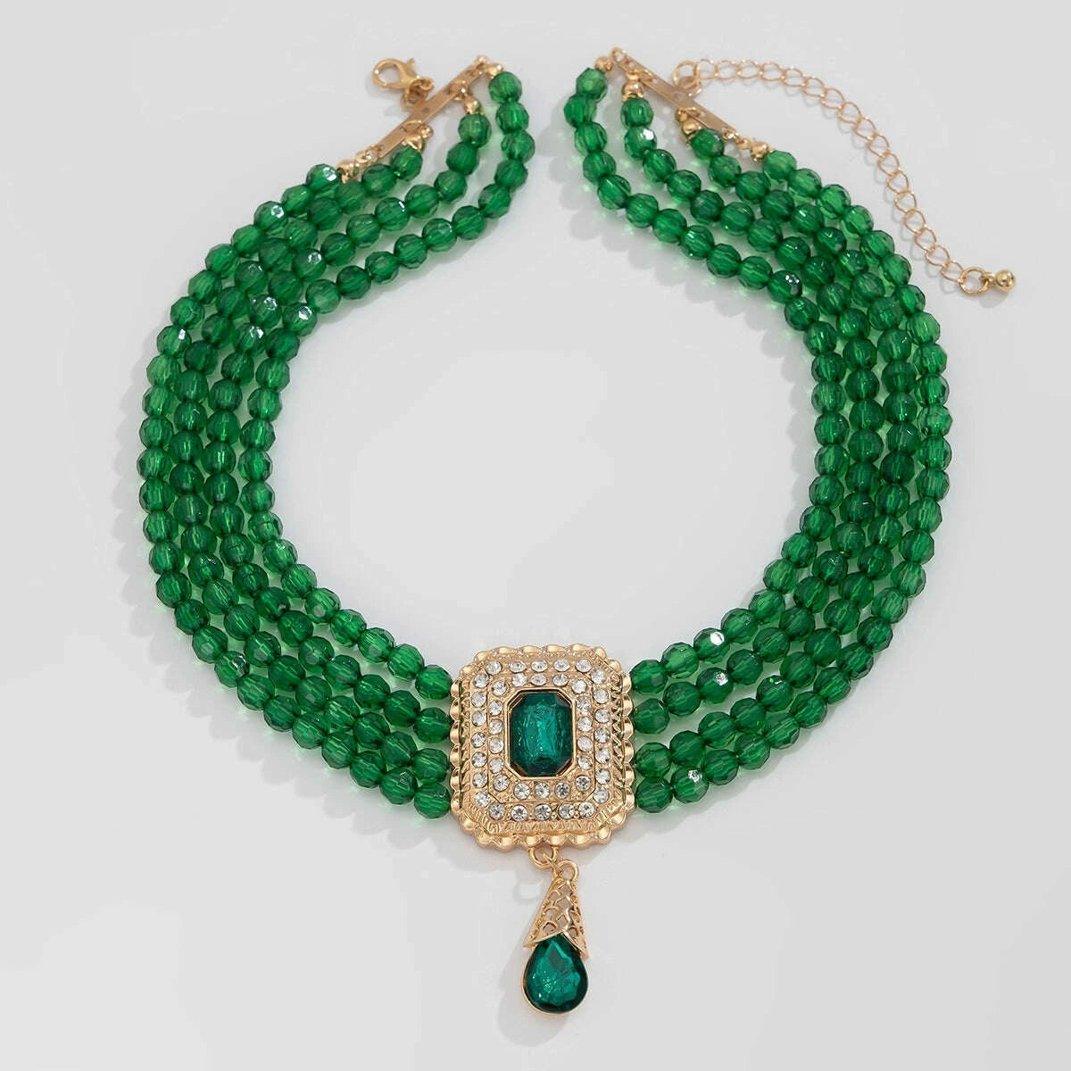 womens-square-diamond-embedded-acrylic-beads-multi-layer-necklace-affordable-luxury-fashion-wide-elegant-internet-hot-fashionable-clavicle-chainkimlud-womens-fashion-34627487