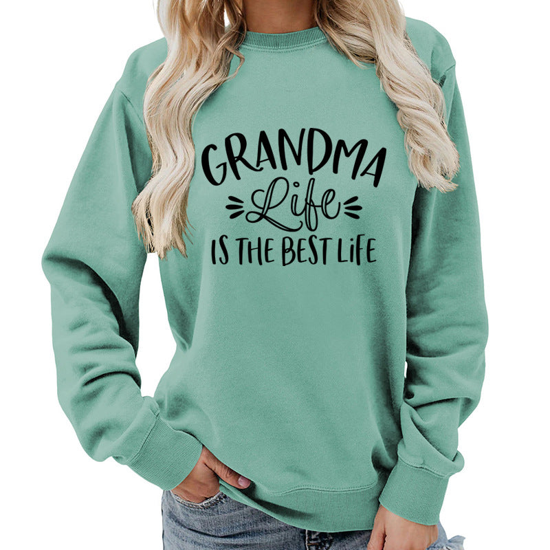 Oversized Other Pattern Sweatshirt — Burgundy | KIMLUD