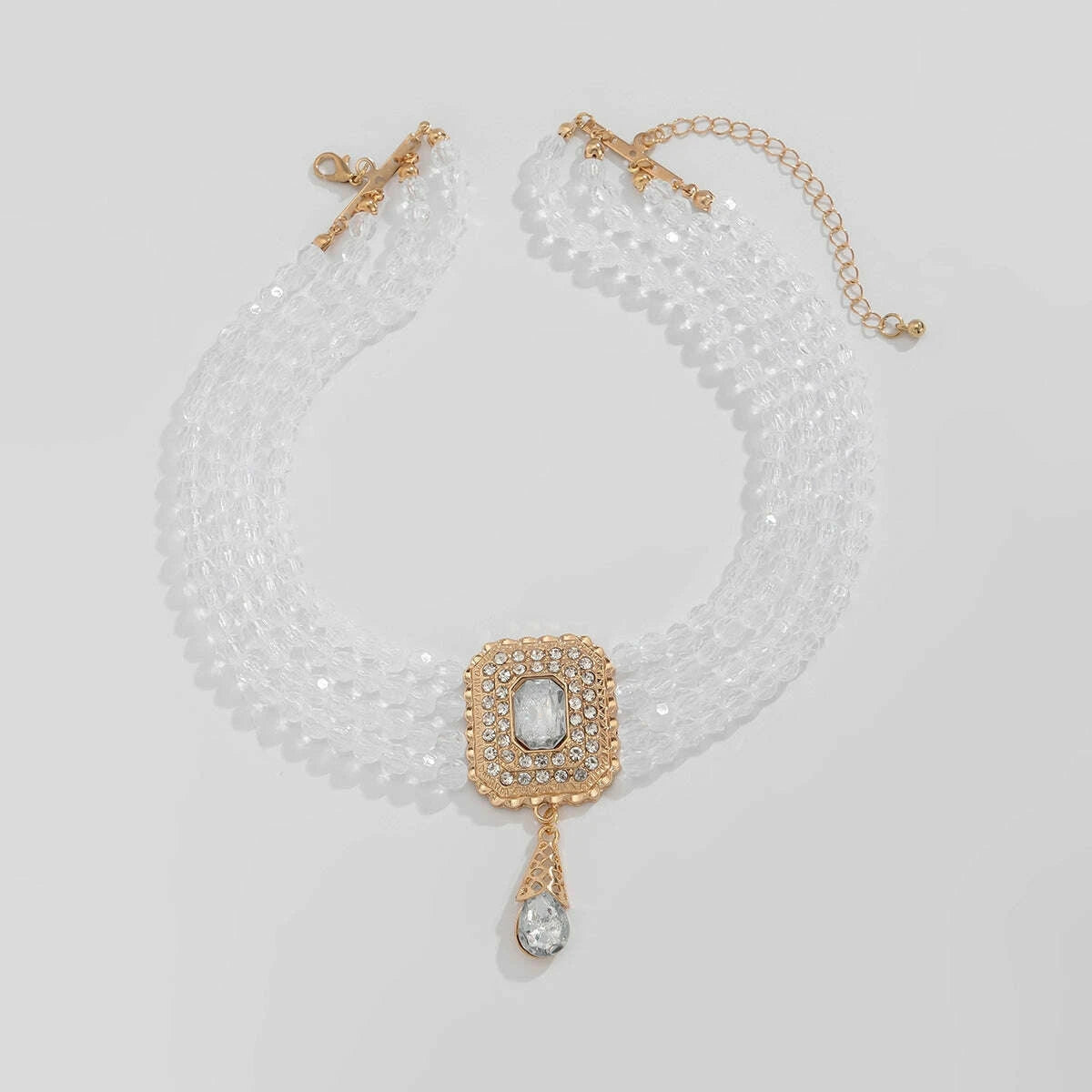 womens-square-diamond-embedded-acrylic-beads-multi-layer-necklace-affordable-luxury-fashion-wide-elegant-internet-hot-fashionable-clavicle-chainkimlud-womens-fashion-34627486