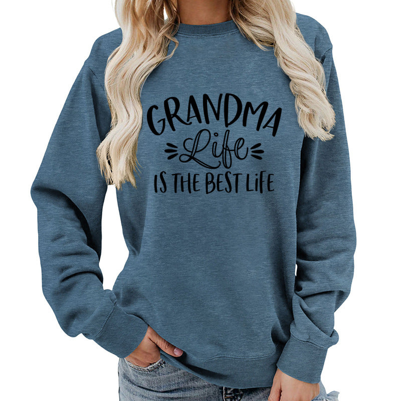 Oversized Other Pattern Sweatshirt — Burgundy | KIMLUD