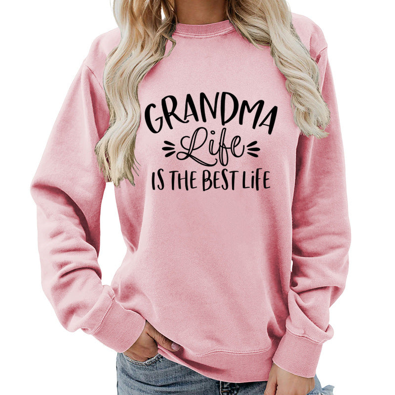 Oversized Other Pattern Sweatshirt — Burgundy | KIMLUD