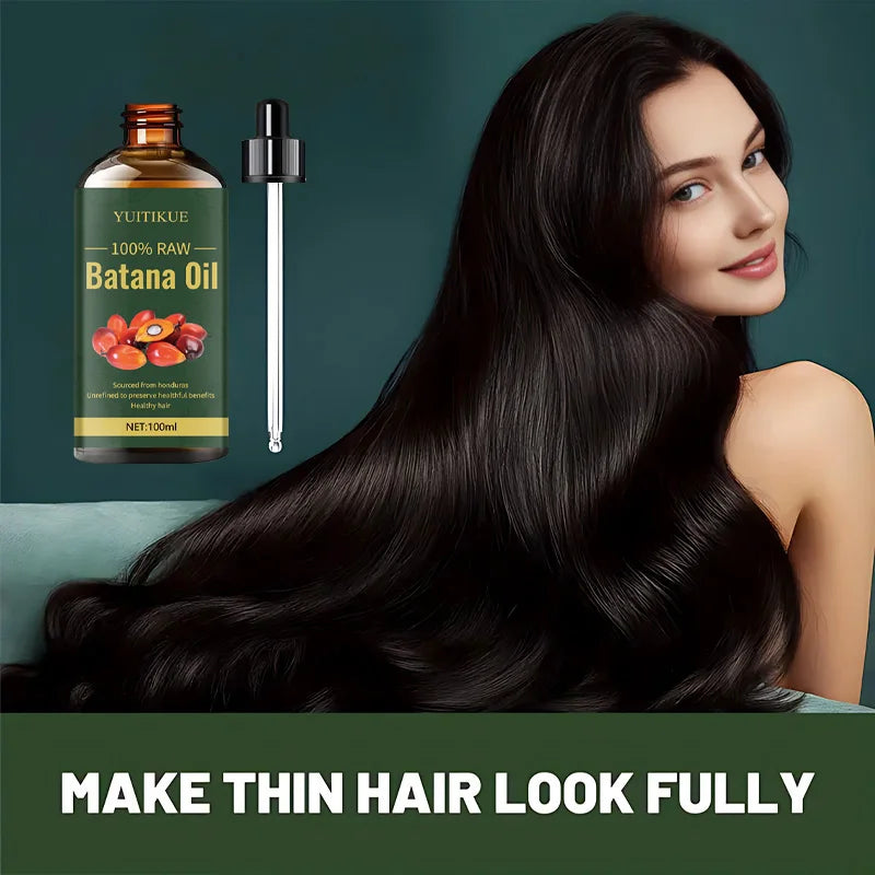 Plant-Based Hair Care Oil Repairs Damaged Hair — Emerald Green | KIMLUD