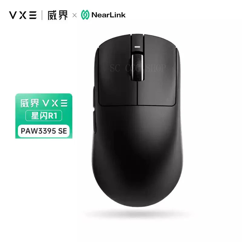 VXE Dragonfly R1 Pro Max Wireless Bluetooth Mouse Lightweight Paw3395 2KHz Intelligent Speed X Low Delay Fps Gaming Mouse Gift
