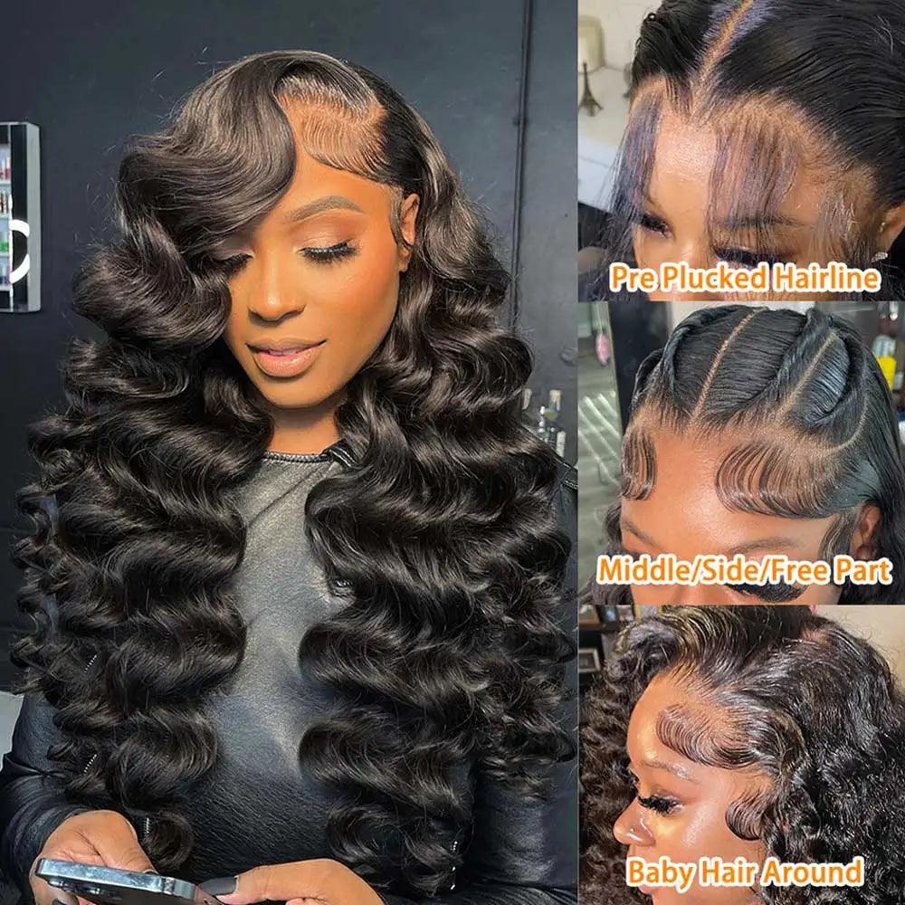 Lace Front Wig – HD Lace Water Wave – Swiss Lace | KIMLUD