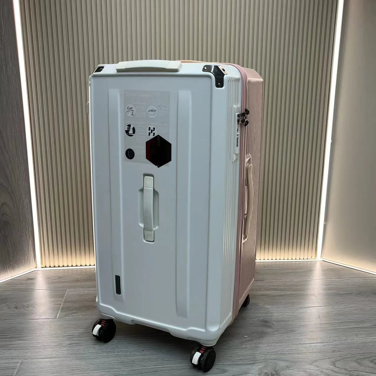 Large Size Suitcase with Five Wheels Brake Luggage Carrier 28 inch PC Material Cabin Trip Suitcase TSA Lock 32/36/50 inches
