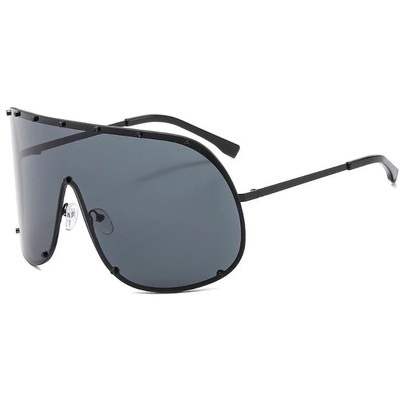 Polarized Sunglasses Alloy Frame Windproof — Sand | KIMLUD