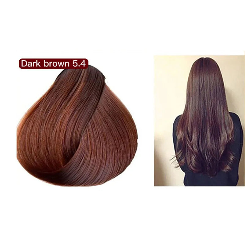 Argan Oil Hair Color Shampoo — Dark Brown | KIMLUD