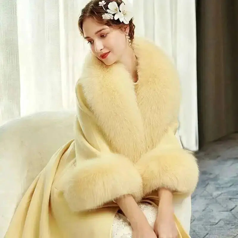 Real Fox Fur Collar Cuffs Set For Women Men Winter Neck Warmer Furry Scarf Fluffy Pelt Fur Shawl Coat Overcoat Fashion Accessory
