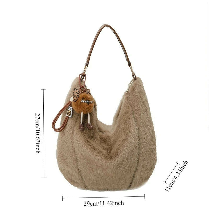 new-winter-versatile-commuting-shoulder-bags-women-large-capacity-furry-bucket-bag-for-commute-texture-and-simple-storage-bagskimludkimlud-35556612