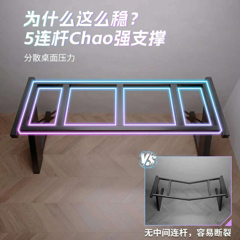 aoliviya-carbon-fiber-gaming-desk-home-desktop-computer-desk-bedroom-desk-gaming-room-game-can-place-host-workbenchkimludkimlud-35572042