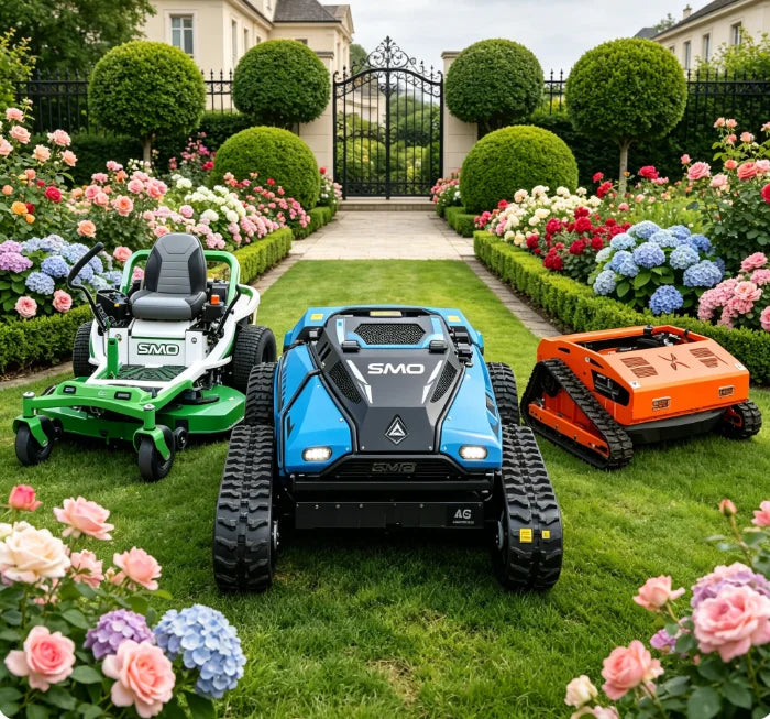 Robotic Lawn Mower – GPS Navigation – Aluminum Chassis | KIMLUD