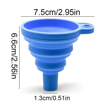 Car Funnel – Collapsible Universal-Fit – Silicone | KIMLUD