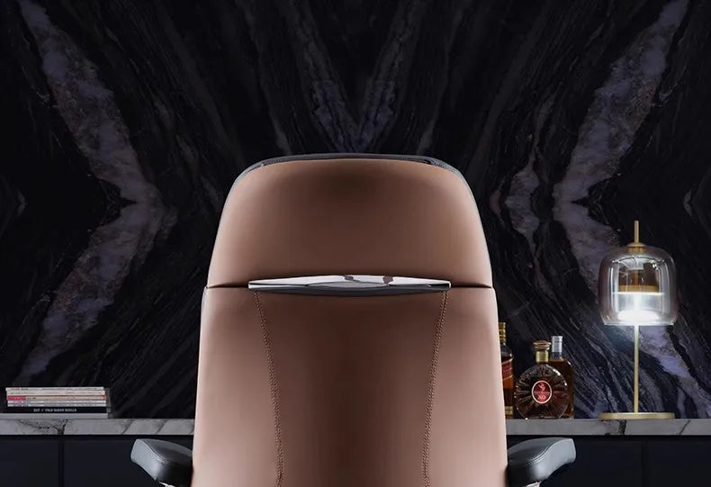 Office Chair - Modern Ergonomic - Cowhide | KIMLUD