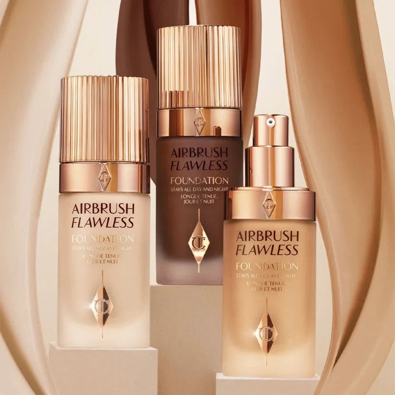 Liquid Foundation Oil Control Waterproof — Beige | KIMLUD