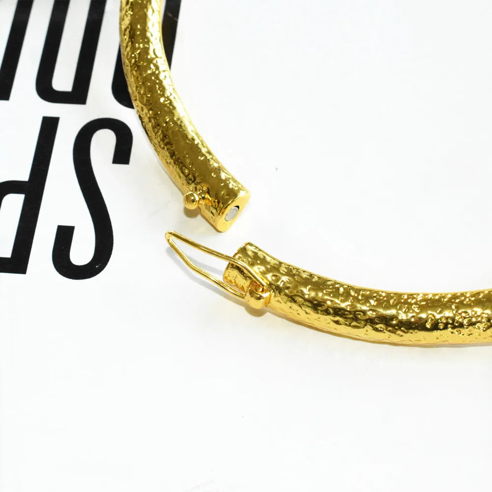 Metal Alloy Surrealist Codes Necklace — Silver | KIMLUD