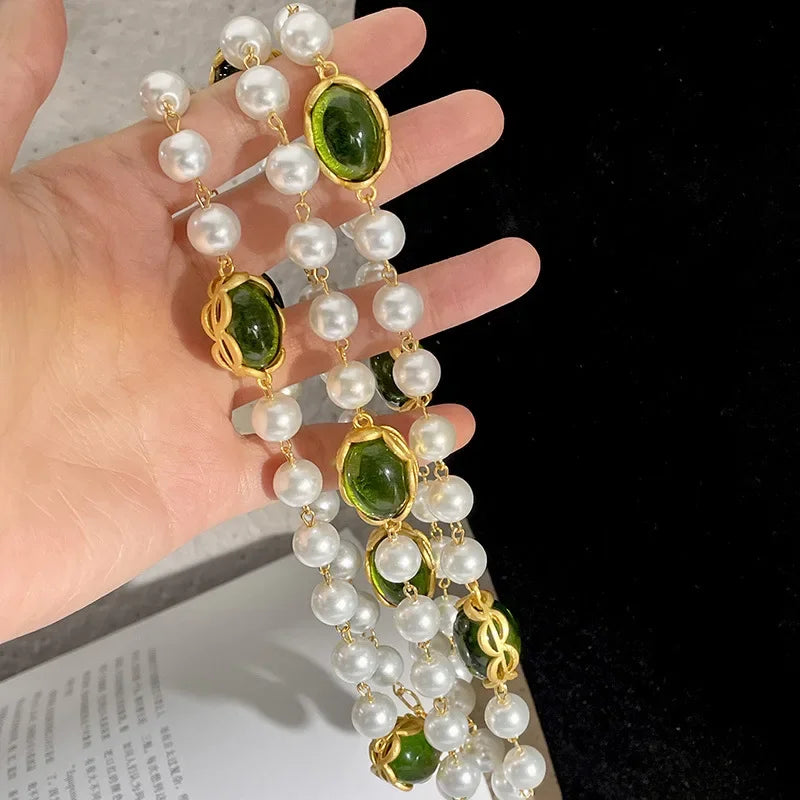 Necklaces – Pearl Necklace – Pearl | KIMLUD