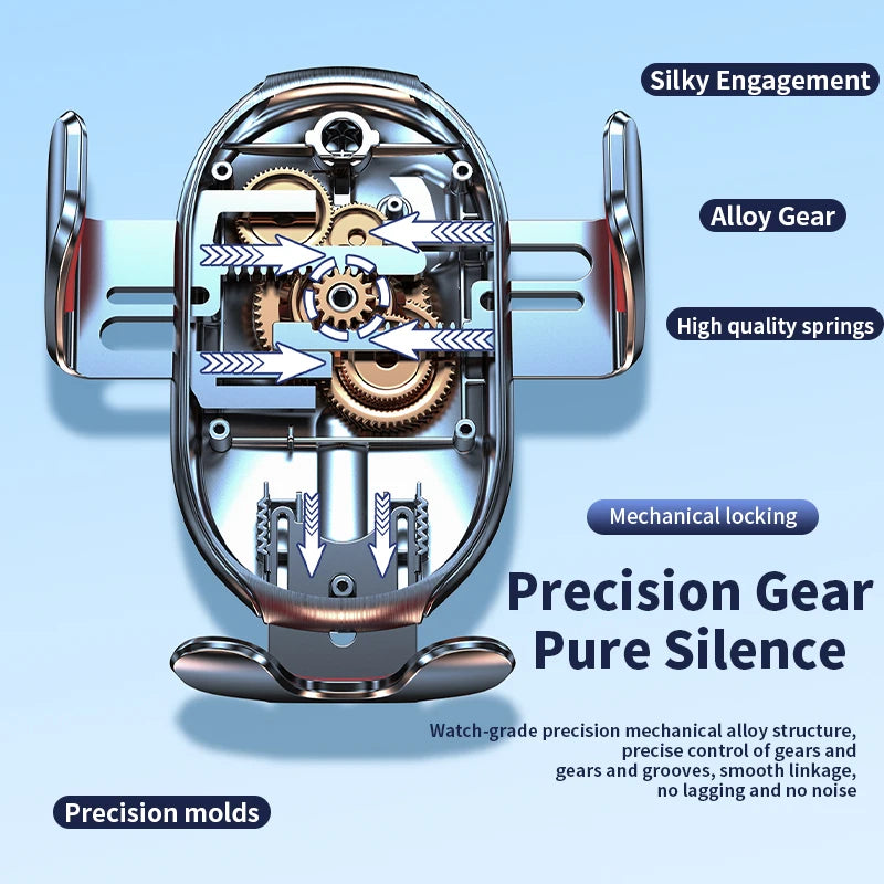Car Phone Holder – 360° Rotation One-Handed – Universal | KIMLUD