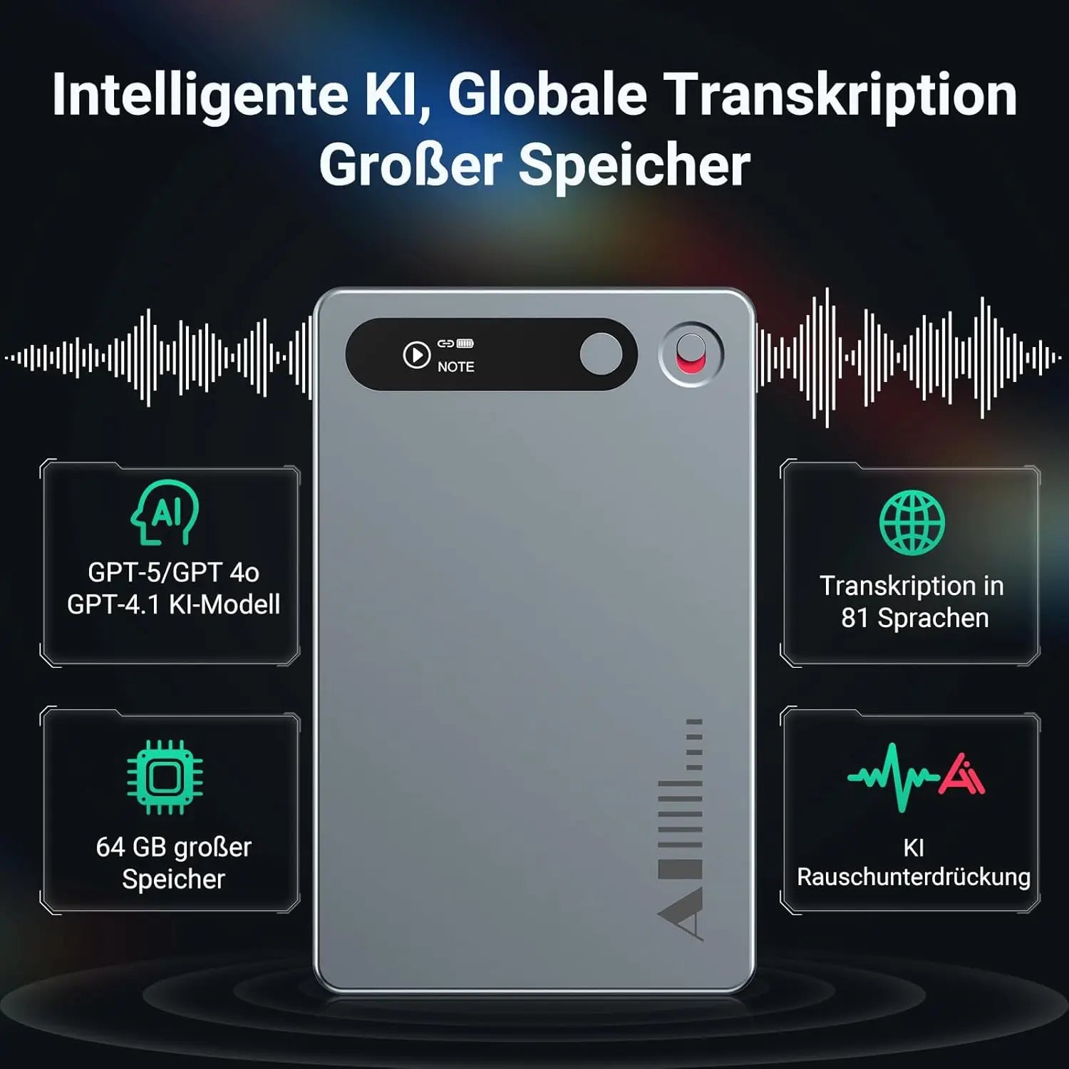 KIMLUD, MECHEN 64GB AI Voice Recorder for Conference & Call 81 Languages Transcription & AI Summary, App Control, Unlimited Cloud, with, KIMLUD Womens Clothes