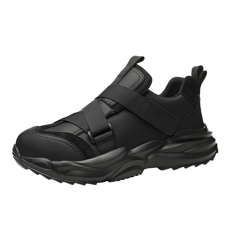 KIMLUD, Safety Shoes Black  Men Steel Toe Work Shoes Anti-smash Anti-puncture Microfibre leather Light weight  Protective Shoes, black / 46 / CHINA, KIMLUD APPAREL - Womens Clothes
