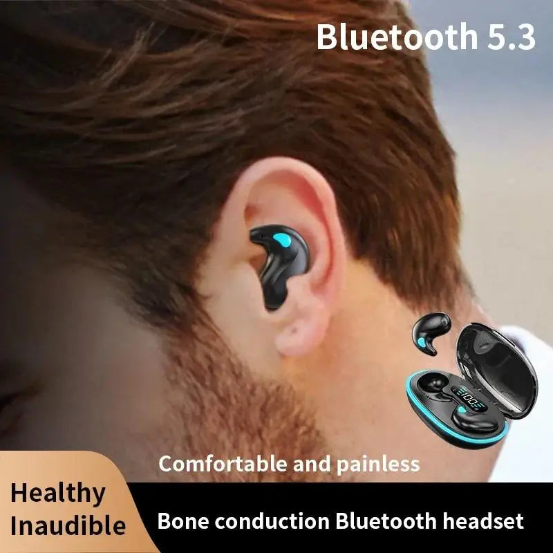 X55 Earphones Wireless Bluetooth Headphones Noise Reduction Sport Game Sleep Bluetooth 5.0 Earbuds HIFI Stereo Music Headset