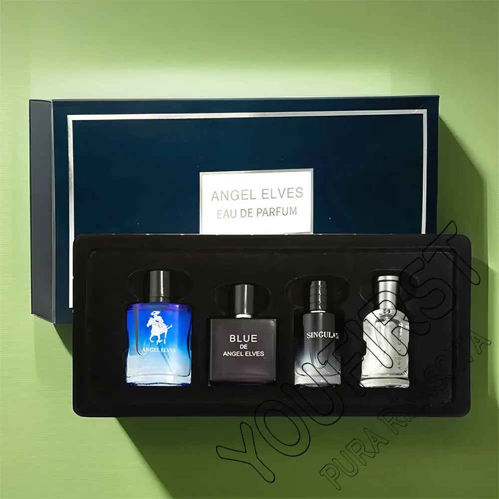 Masculine Pheromone Perfume Set Gift Box — Black | KIMLUD